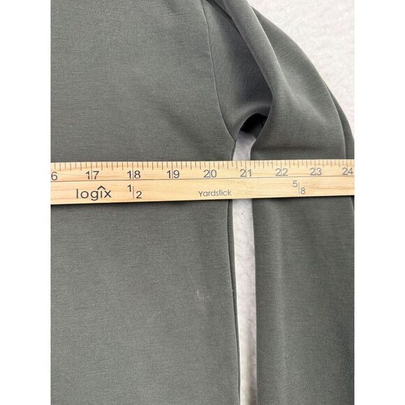 Athleta Seasoft Quarter Zip‎ Aspen Olive Size Medium - Picture 4 of 9
